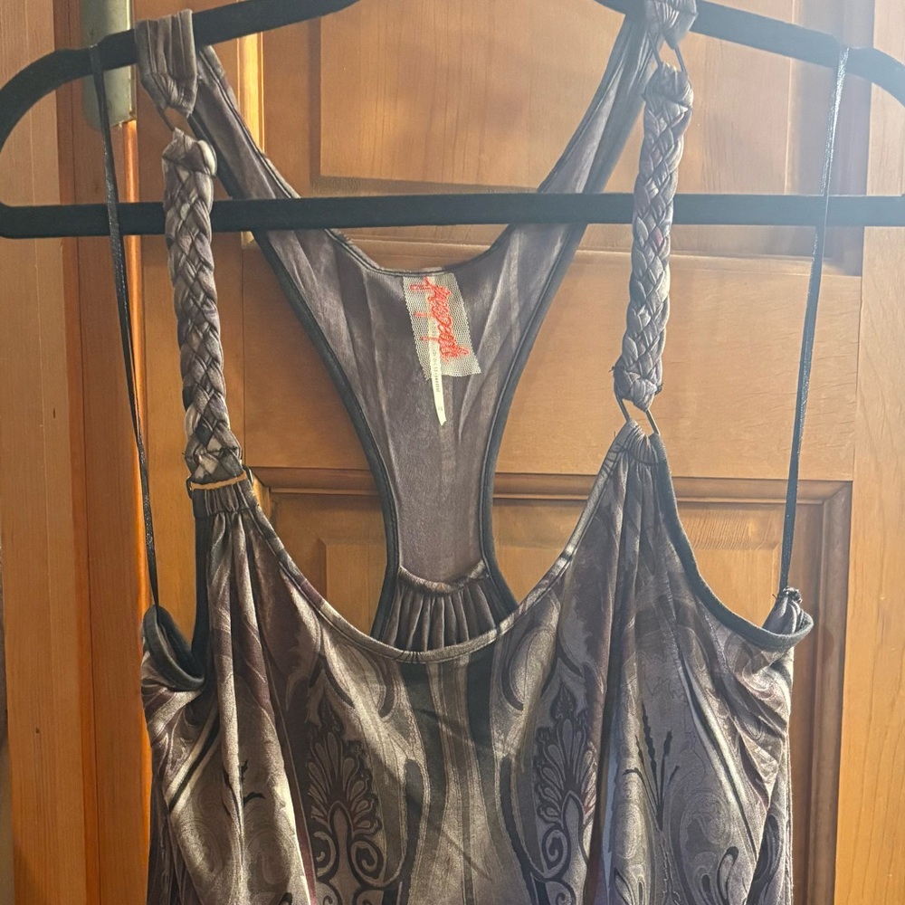 Free People Gray Women's tunic